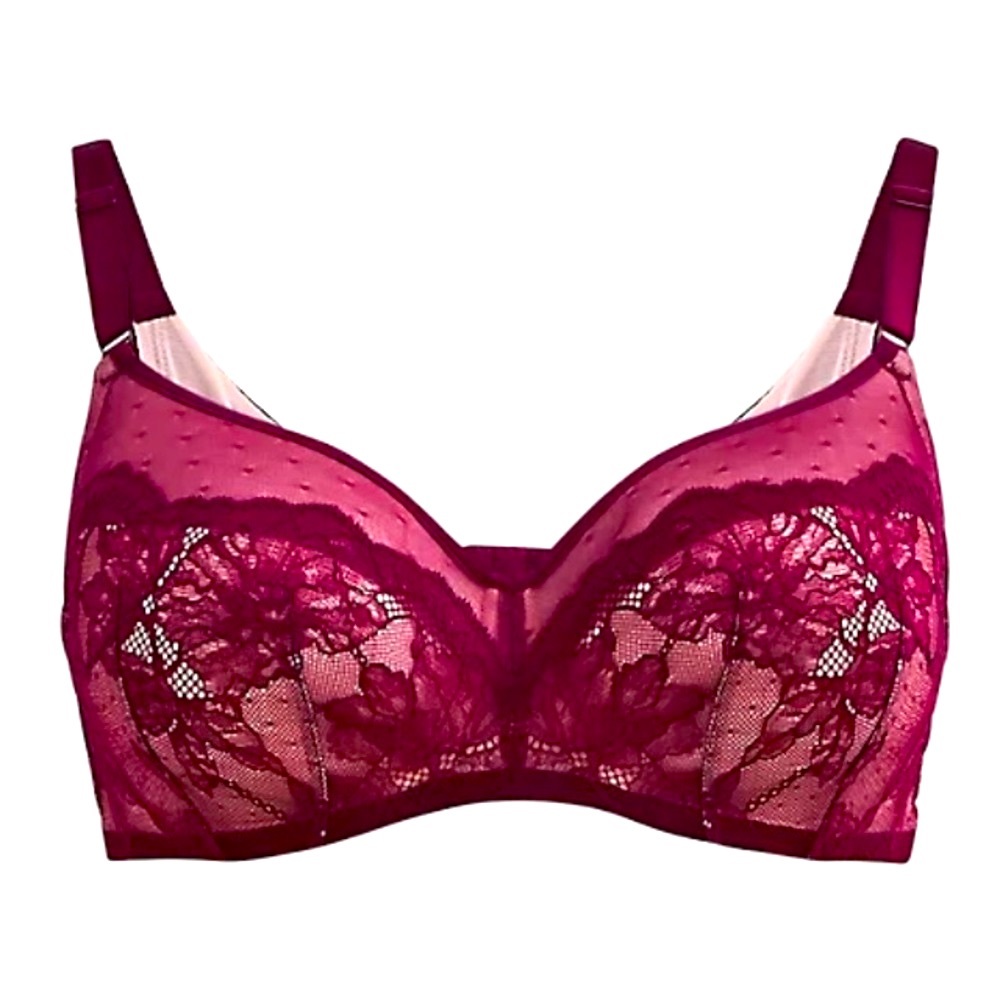 Torrid Bra! Dotted Lace! Back-Smoothing! Sizes 46B & 44C, 46C, 38D, 44D, NWT!